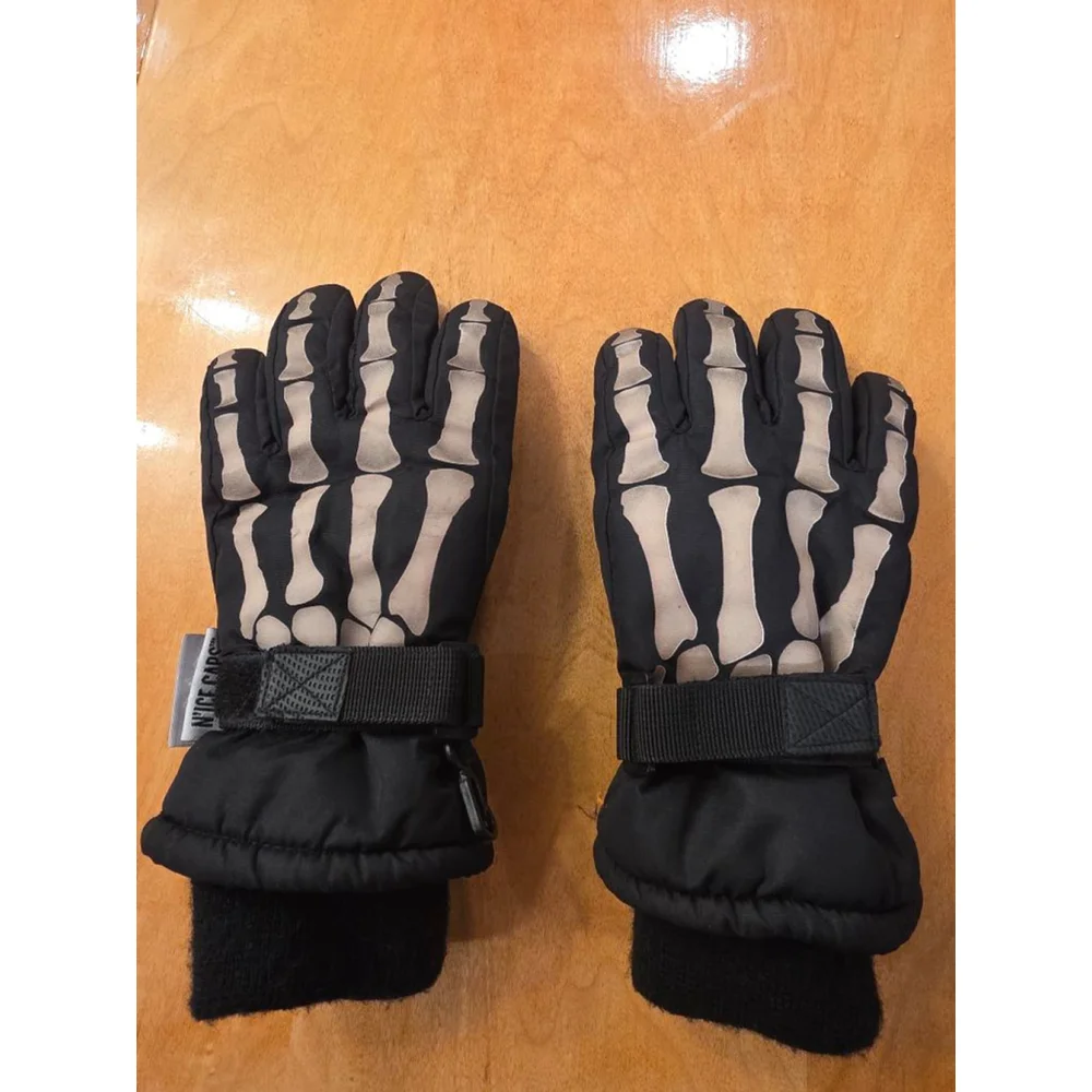 Kids Skeleton Bones Hand Gloves - Halloween